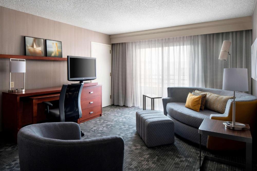 One Bedroom Suite King with Sofabed interior